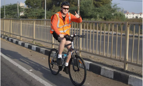 LIVE AUCTION - Cycling from Ahmedabad to Dandi (Salt Ride)