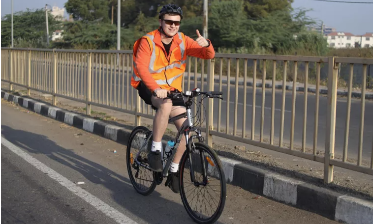 LIVE AUCTION - Cycling from Ahmedabad to Dandi (Salt Ride)