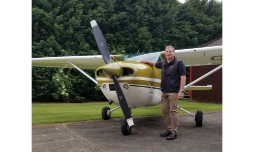 A one hour scenic flight around Lincolnshire for two people in a single engine Cessna.  There is no age requirement and the date is very flexible.