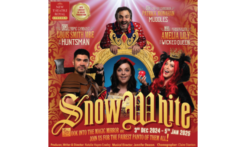 2 x tickets to Snow White at the New Theatre Royal, Lincoln on Monday 9th December