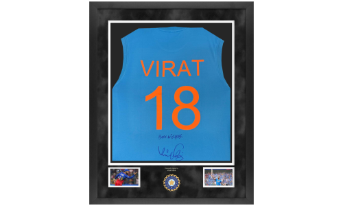 LIVE AUCTION - Virat Kohli’s Signed T-Shirt