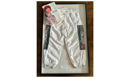 Frankie Dettori Signed Breaches and autobiography
