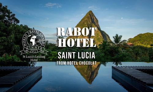 LOT 5 - Rabot Hotel, Hotel Chocolat St Lucia stay for two people