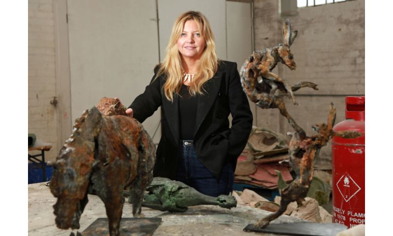 LOT 7 - Bespoke Ceramic Statue of your pet by Emma Rodgers