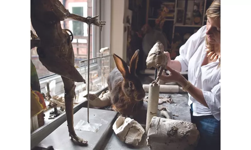 LOT 7 - Bespoke Ceramic Statue of your pet by Emma Rodgers